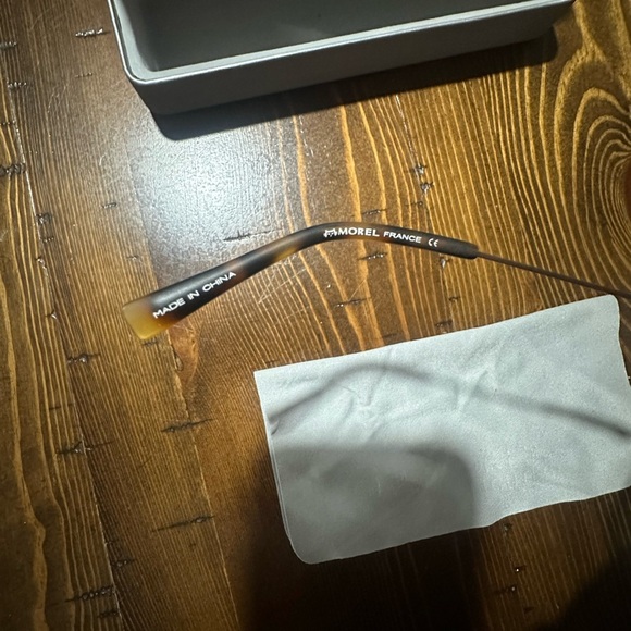 Morel Nomad Tortoise Eyeglasses Frames - Picture 8 of 8